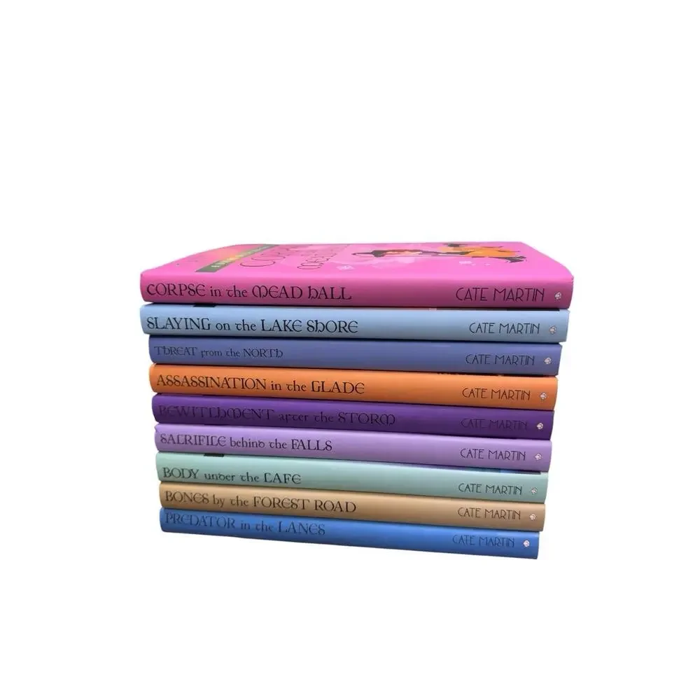 NEW Cate Martin A Viking Witch Cozy Mystery Hardcover Lot of 9